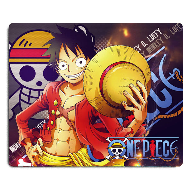 9.5x8" Anime One Piece Pirates Water Resistant Mouse Pad Mouse Mat