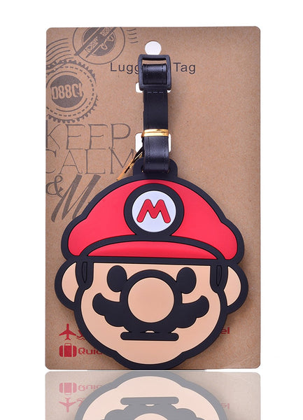 Super Mario Heavy Duty Baggage Luggage Tag