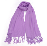 Thick Solid Color Pashmina Shawl Scarf