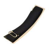 Metal Black Gold Belt Waistband with Chain