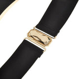 Metal Black Gold Belt Waistband with Chain