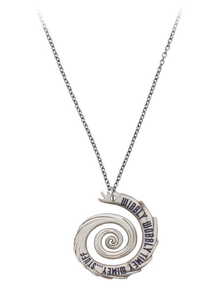 Doctor Who Wibbly Wobbly Timey Wimey Pendant Necklace