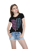 Fashion Women Patriotic American Flag Print Lace Camisole Tank Top