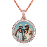 Personalized Breed Diamond Photo Pendant Customized Hip Hop Necklace w/ Gift Box