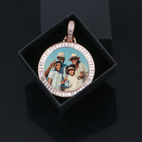 Personalized Breed Diamond Photo Pendant Customized Hip Hop Necklace w/ Gift Box