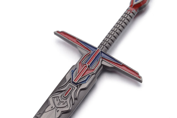 Transformers Optimus Prime Metal Weapons Swords Model Keychain