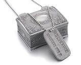 Wolverine X-men James Logan Army Military Metal Pendant Chain Dog Tag Necklace