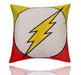 18" Premium Comics Superhero Cotton Linen Decorative Pillow Cover Cushion Case