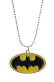 DC Comics Movie Alloy Batman Logo Pendant Necklace