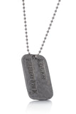 Wolverine X-men James Logan Army Military Metal Pendant Chain Dog Tag Necklace