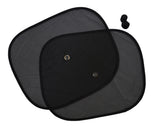 Car Side Rear Window Sunshade Sun Shade Cover Visor Shield Screen Black Mesh US Seller (2 Pcs Side)