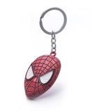 Marvel Movie Comics The Amazing Spider-Man Mask Alloy Pendent Keychain
