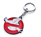 Movie Ghostbusters Logo Metal Pendant Keychain