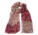 Women Premium Wild Style Leopard Print Scarf