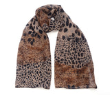 Women Premium Wild Style Leopard Print Scarf