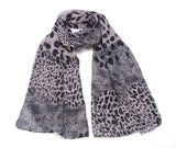 Women Premium Wild Style Leopard Print Scarf