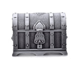 Vintage Pewter Tooth Fairy Treasure Chest Box