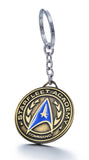 Star Trek insignia Metal Pendant Keychain