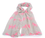 Western Horse Animal Print Cowboy Ranch Wrap Shawl Neckerchief Scarf