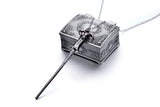 Magic Wand Pendant Necklace Set