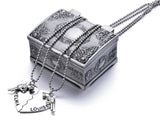 2pcs THELMA LOUISE Pendant Necklaces Guns Heart Friendship Adventure Freedom Best Friends Forever