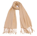 Thick Solid Color Pashmina Shawl Scarf