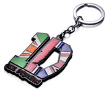 1D One Direction Pop Boy Band Metal Pendant Keychain