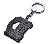 1D One Direction Pop Boy Band Metal Pendant Keychain