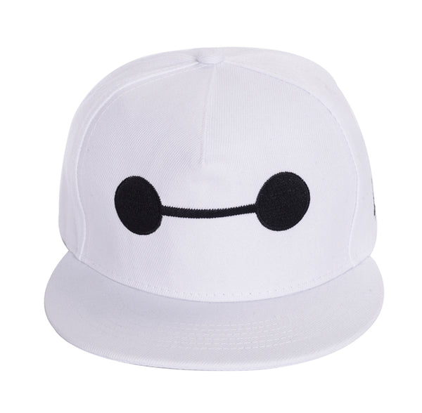 Movie Big Hero 6 White Baymax Hat Baseball Cap