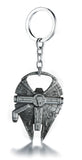 Star Wars Millennium Falcon Metal Bottle Opener Keychain
