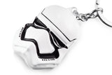 Movie Star WarsImperial Stormtrooper Mask Metal Pendant Keychain