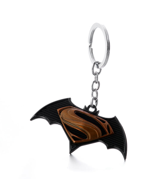 Batman V Superman: Dawn of Justice Symbol Metal Pendant Keychain