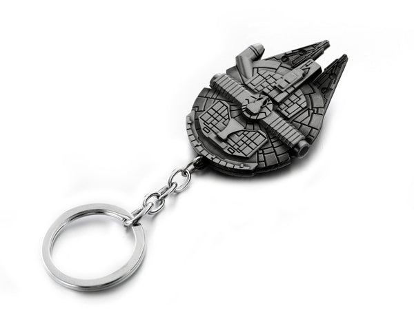 Star Wars Legendary Starship Millennium Falcon Metal Keychain