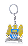 Official Soccer Team Football Club Logo Metal Pendant Keychain