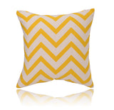 18" Stripe Print Cotton Linen Decorative Pillow Cover Cushion Case