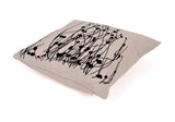 18" Premium Modern Minimalist Print Cotton Linen Decorative Pillow Cover Cushion Case