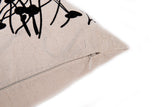 18" Premium Modern Minimalist Print Cotton Linen Decorative Pillow Cover Cushion Case