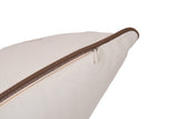 18" Compass Print Cotton Linen Decorative Pillow Cover Cushion