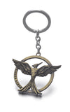 The Hunger Games Movie Catching Fire Mockingjay Metal Keychain