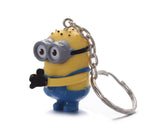 6PCS Keychain Set Despicable Me 2 Mini Action Figure 3D Minion Collectibles