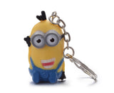 6PCS Keychain Set Despicable Me 2 Mini Action Figure 3D Minion Collectibles