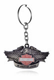Harley-Davidson Bar & Shield Metal Pendant Keychain