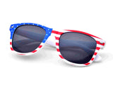 Premium Unisex Patriotic Flag Wayfarer Style Sunglasses