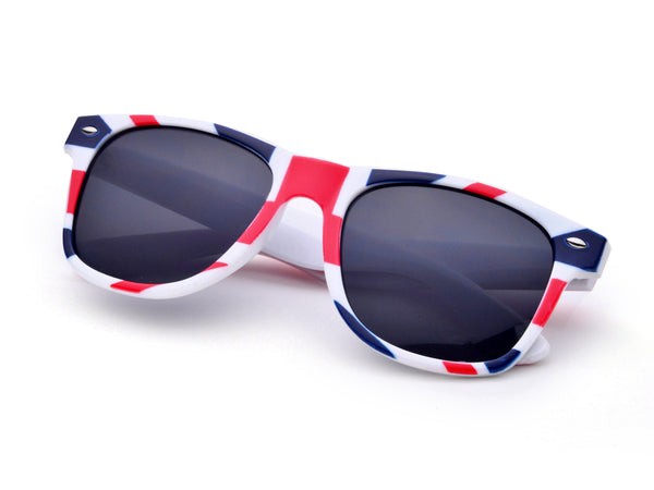 Premium Unisex Patriotic Flag Wayfarer Style Sunglasses