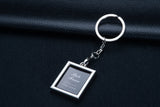 Premium Metal Photo Frame Keychain