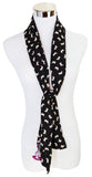 Premium Women Cat Kitten Print Soft Long Neckerchief Scarf