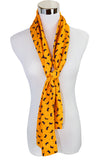 Premium Women Cat Kitten Print Soft Long Neckerchief Scarf