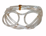 Fun Drinking Unique Flexible Novelty Soft Glasses & Crown Straw Glasses Tube