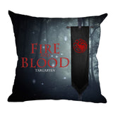 18" Premium Game of Thrones House Motto Print Pillow Cover Cushion Case